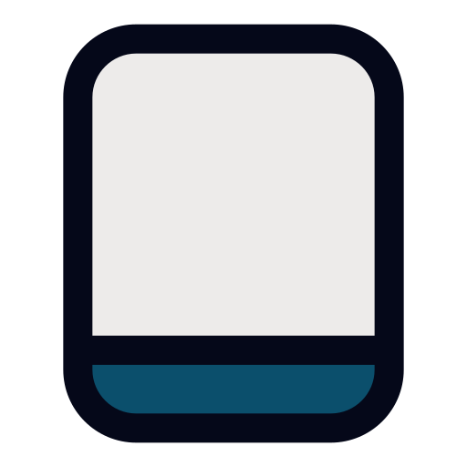 tableta Generic color lineal-color icono