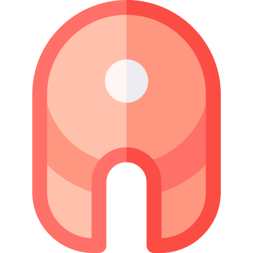 鮭 Basic Rounded Flat icon