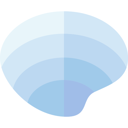 Clam Basic Rounded Flat icon