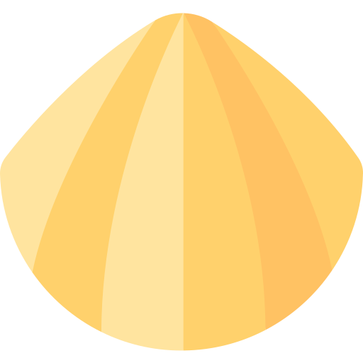almeja Basic Rounded Flat icono