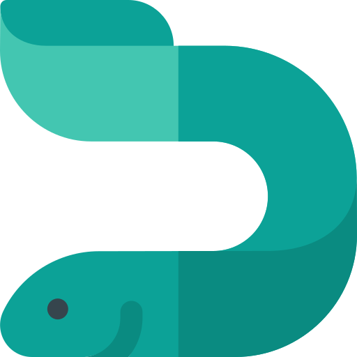 Eel Basic Rounded Flat icon