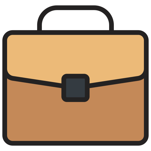 Briefcase Generic color lineal-color icon