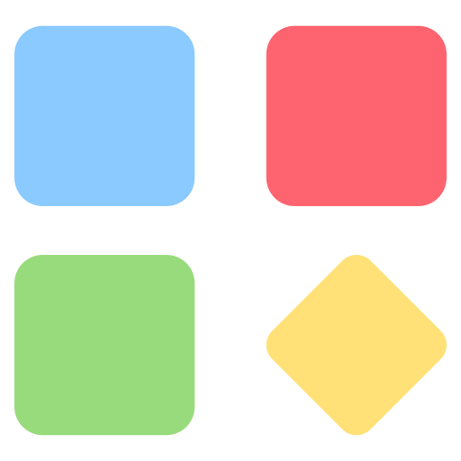 menu Generic color fill ikona