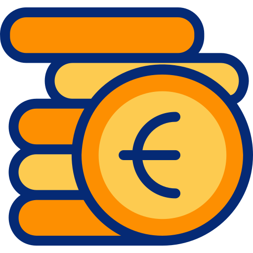 Coins Basic Accent Lineal Color icon