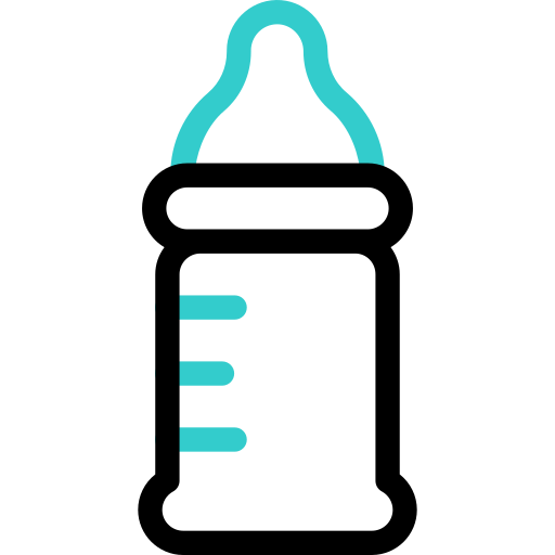 butelka do karmienia Basic Accent Outline ikona