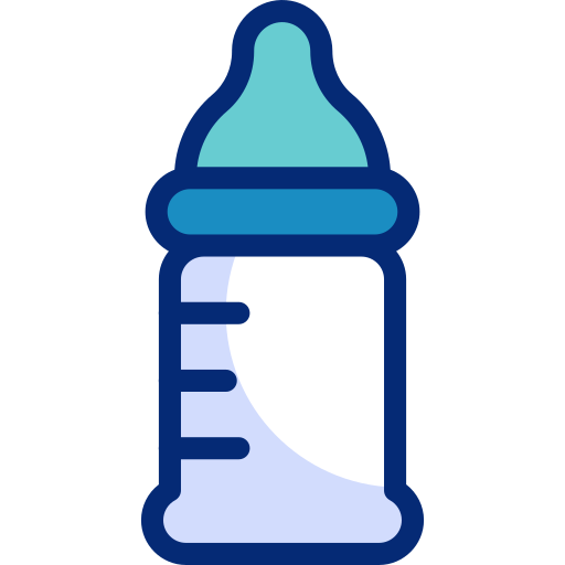 Feeding bottle Basic Accent Lineal Color icon