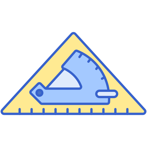 trójkąt Generic color lineal-color ikona