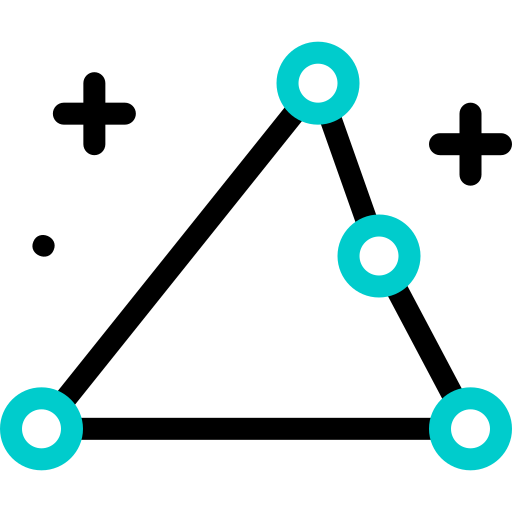 driehoek australisch Basic Accent Outline icoon