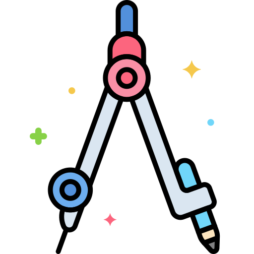 kompas Generic color lineal-color icoon