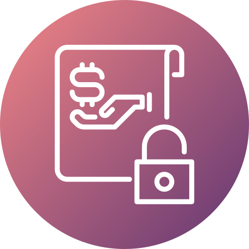 Unsecured loan Generic gradient fill icon