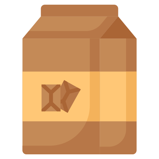 초콜릿 우유 Generic color fill icon