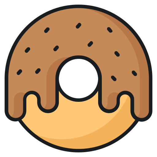 Doughnut Generic color lineal-color icon