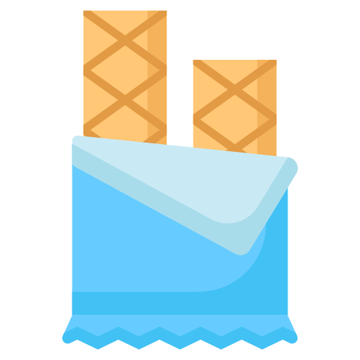 Wafers Generic color fill icon