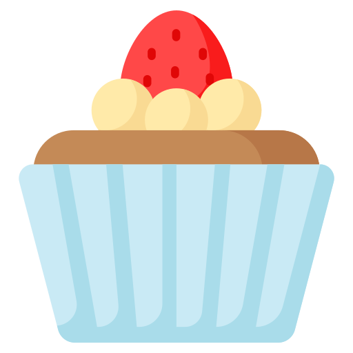 컵케이크 Generic color fill icon