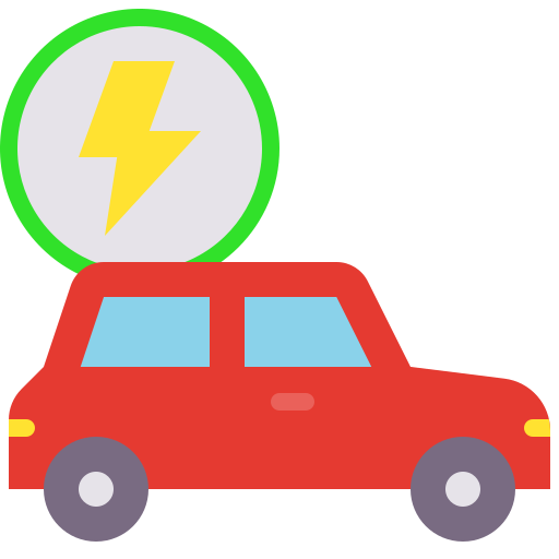 elektroauto Generic color fill icon