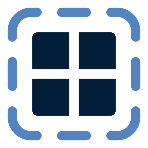 Grid Generic color fill icon