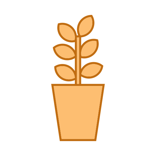 관엽식물 Generic color lineal-color icon