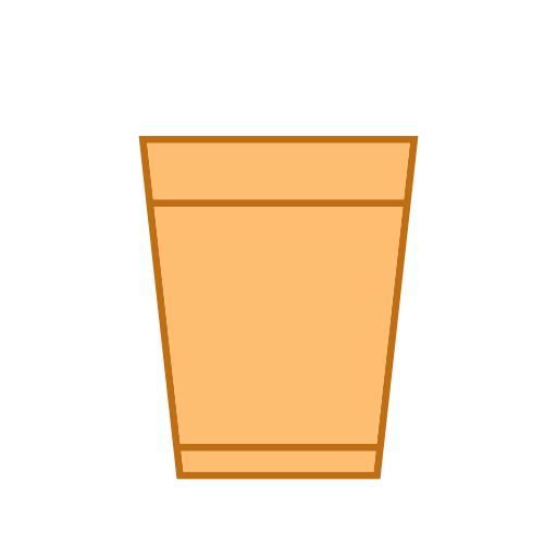 コップ1杯の水 Generic color lineal-color icon