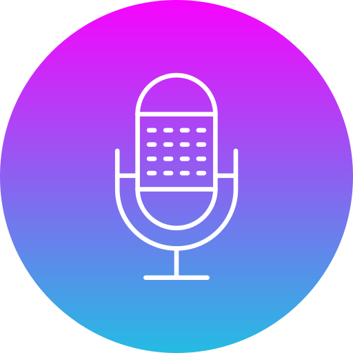 Microphone Generic gradient fill icon