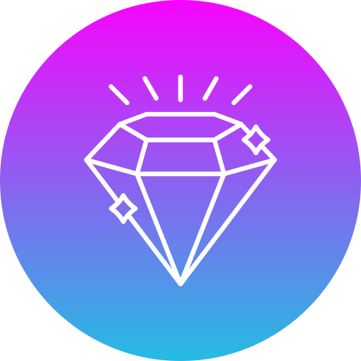 diamant Generic gradient fill icon