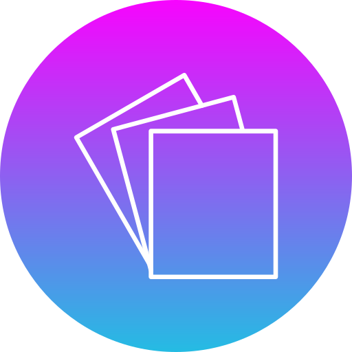 Paper Generic gradient fill icon