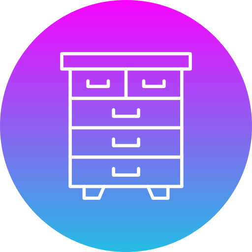 Drawer Generic gradient fill icon
