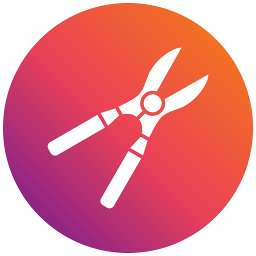 Shears Generic gradient fill icon