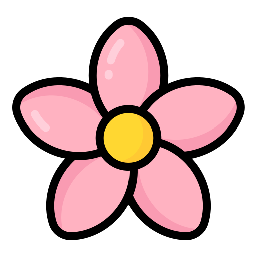 frangipani Generic color lineal-color icono