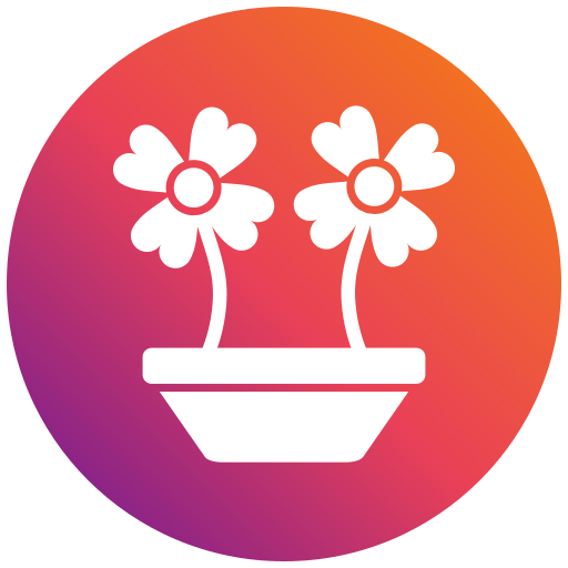 Flowers Generic gradient fill icon