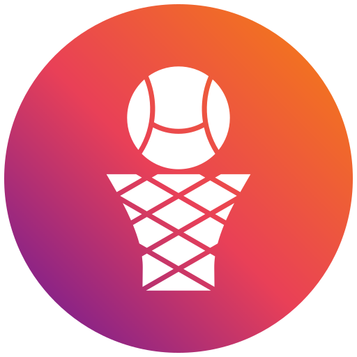 Basketball game Generic gradient fill icon