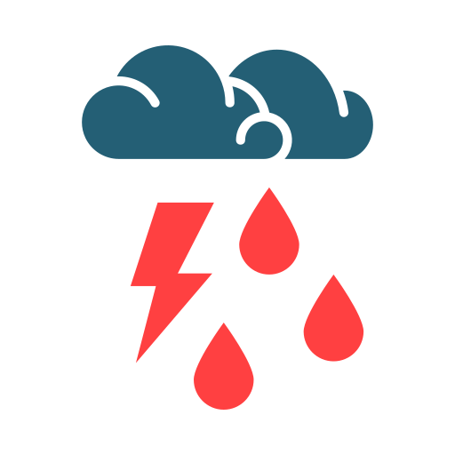 Extreme weather Generic color fill icon