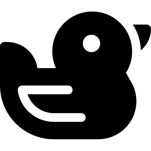pato Basic Rounded Filled icono