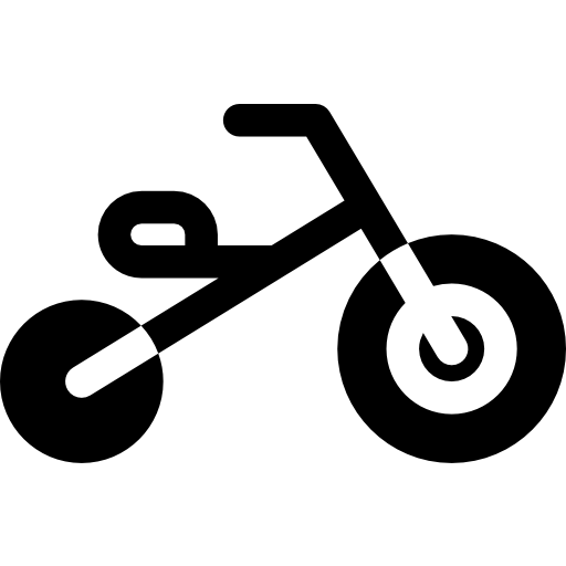 dreirad Basic Rounded Filled icon