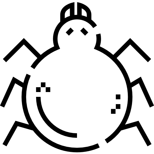 クモ Detailed Straight Lineal icon