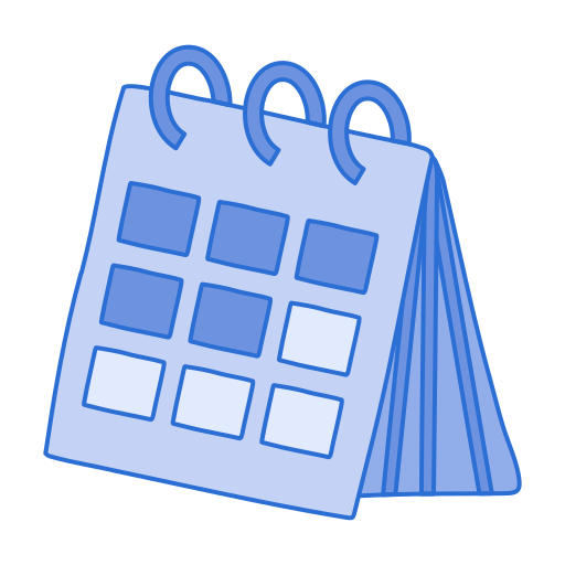 menstruatie kalender Generic color lineal-color icoon