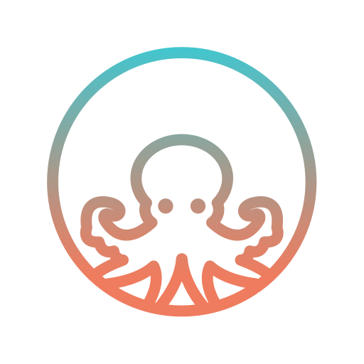 Octopus Generic gradient outline icon
