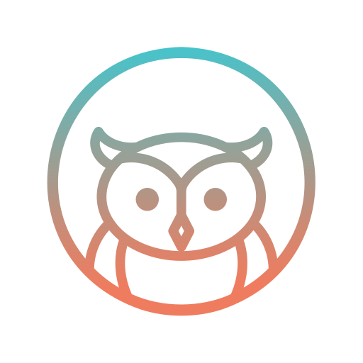 Owl Generic gradient outline icon