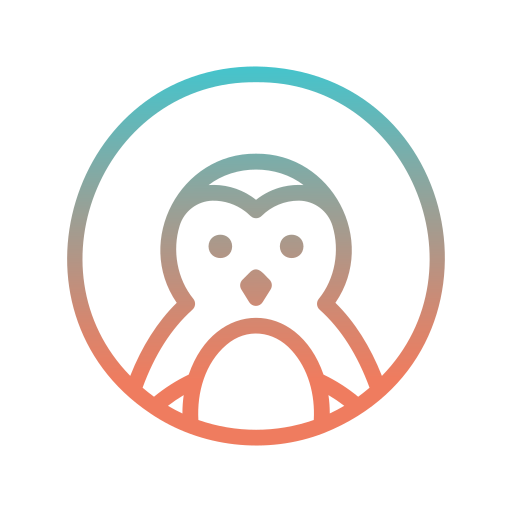 pingüino Generic gradient outline icono