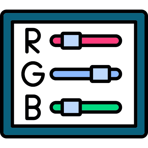 rgb Generic color lineal-color Ícone