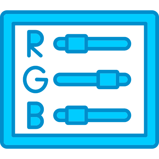rgb Generic color lineal-color icoon