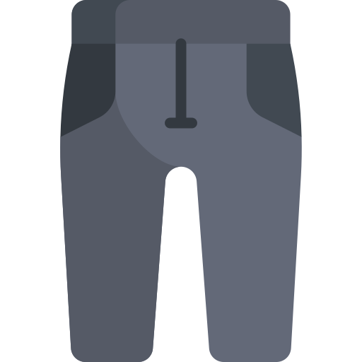 pantaloni lunghi Kawaii Flat icona