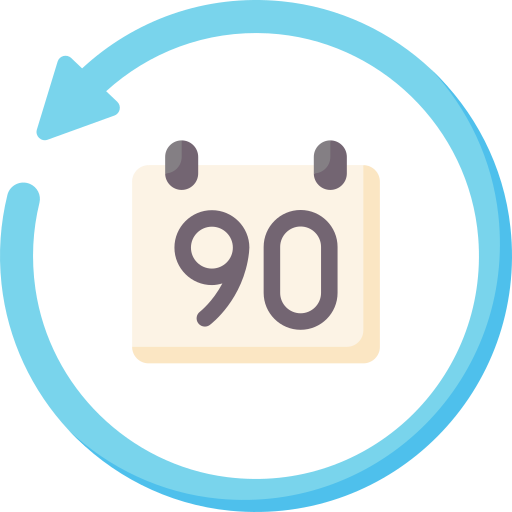 90 tage Special Flat icon