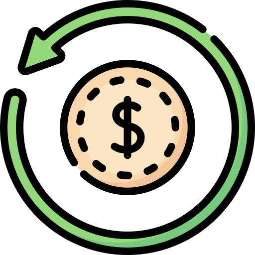 garantía de devolución del dinero Special Lineal color icono