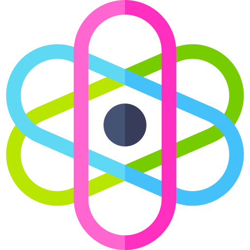 Atom Basic Straight Flat icon