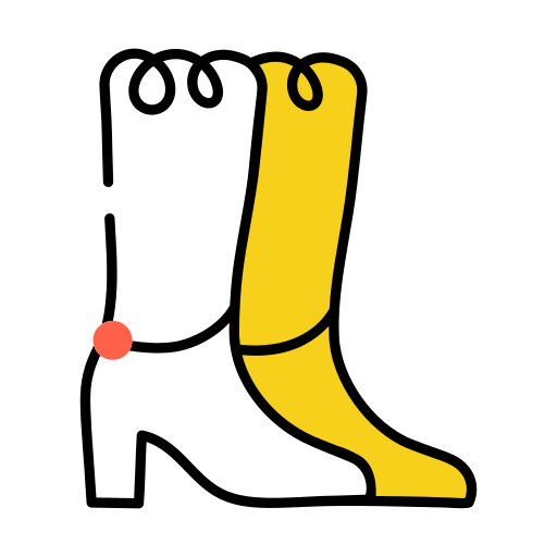 długie buty Generic color lineal-color ikona