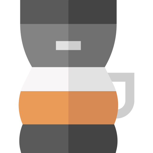 Coffee maker Basic Straight Flat icon