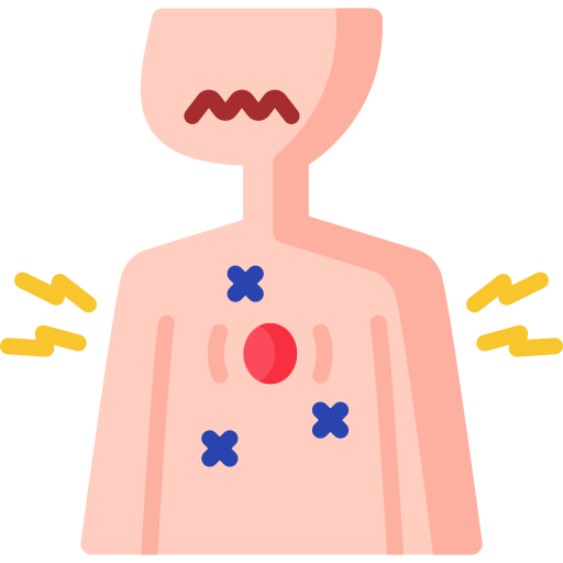 dolore al petto Special Flat icona