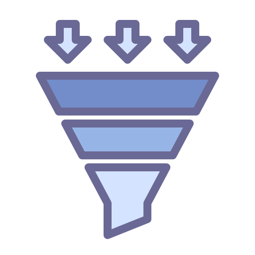 Funneling Generic color lineal-color icon