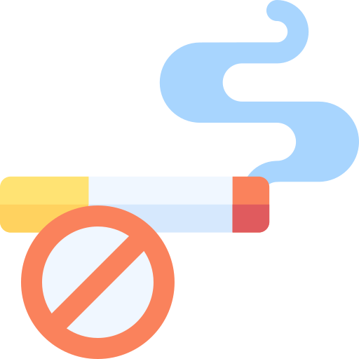 No smoking Basic Rounded Flat icon