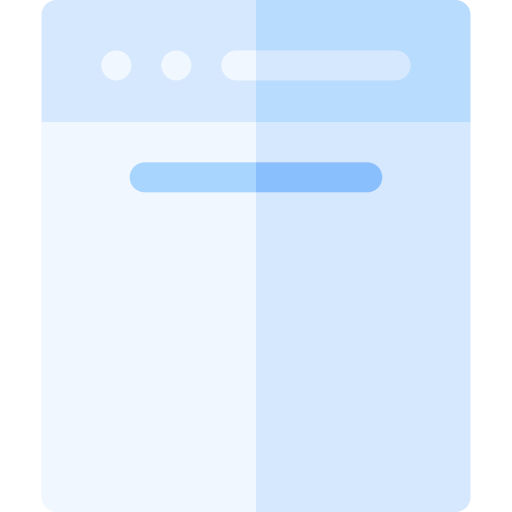 geschirrspüler Basic Rounded Flat icon